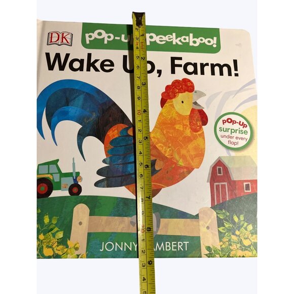 Wake Up Farm Pop-Up Peekaboo! Childrens Book By Jonny Lambert - Picture 12 of 12